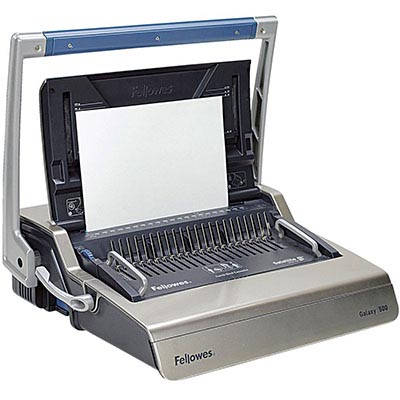Image for FELLOWES GALAXY 500 MANUAL BINDING MACHINE PLASTIC COMB GREY from MOE Office Products Depot Mackay & Whitsundays