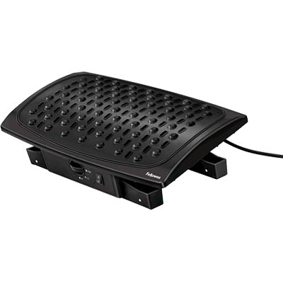 Image for FELLOWES FOOTREST CLIMATE CONTROL PEDI RELIEF BLACK from MOE Office Products Depot Mackay & Whitsundays