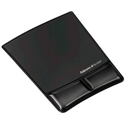 Image for FELLOWES GEL MOUSE PAD AND WRIST REST BLACK from Ross Office Supplies Office Products Depot