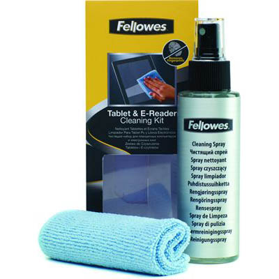 Image for FELLOWES TABLET AND E-READER CLEANING KIT 120ML from Ross Office Supplies Office Products Depot