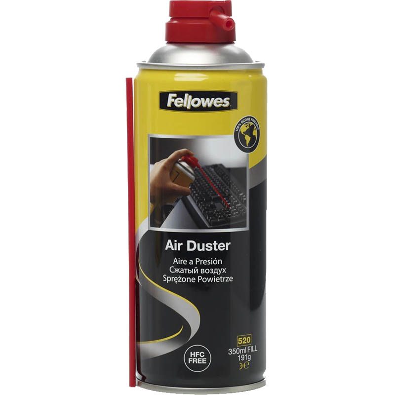 Image for FELLOWES HFC FREE AIR DUSTER 350ML from OFFICEPLANET OFFICE PRODUCTS DEPOT