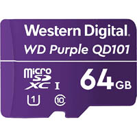 western digital wd purple sc qd101 microsd card 64gb