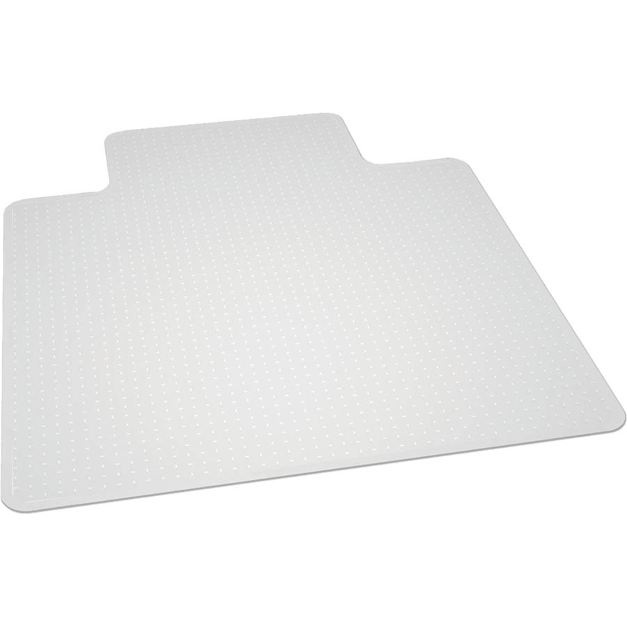 Image for SYLEX CHAIRMAT VINYL KEYHOLE MEDIUM PILE CARPET 1140 X 1350MM from Ross Office Supplies Office Products Depot