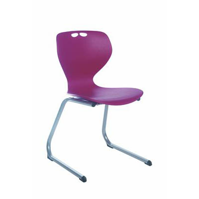 Image for SYLEX MATA CANTILEVER CHAIR 435MM RED from Barkers Rubber Stamps & Office Products Depot