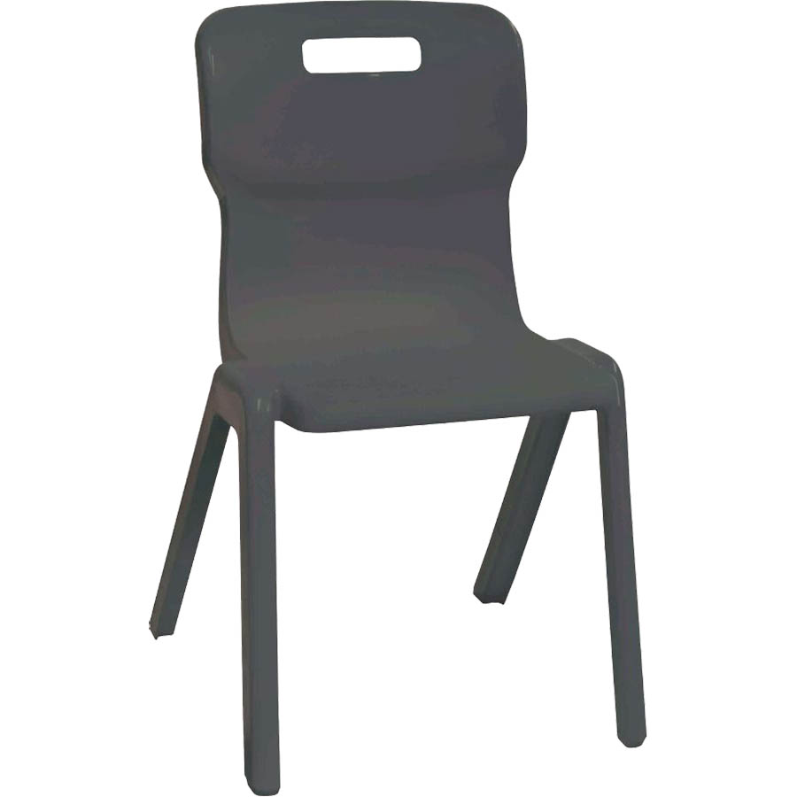 Image for SYLEX TITAN CHAIR 460MM CHARCOAL from Barkers Rubber Stamps & Office Products Depot