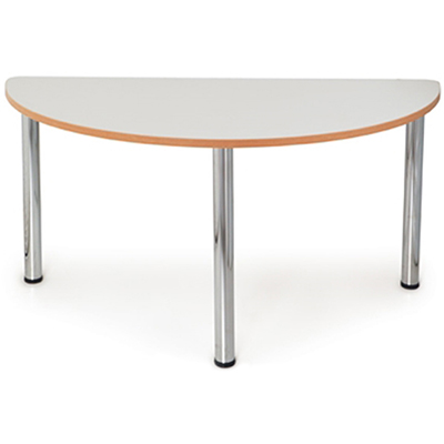 Image for QUORUM GEOMETRY MEETING TABLE HALF ROUND 1500MM from Barkers Rubber Stamps & Office Products Depot