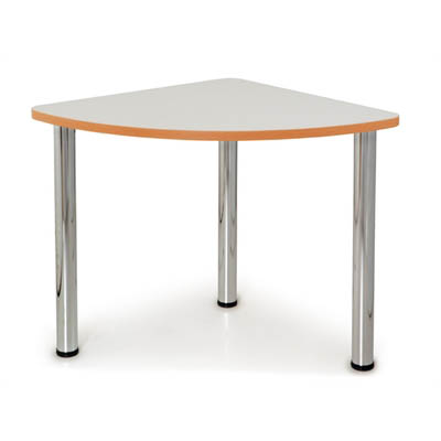 Image for QUORUM GEOMETRY MEETING TABLE QUARTER ROUND 750MM from Office Products Depot