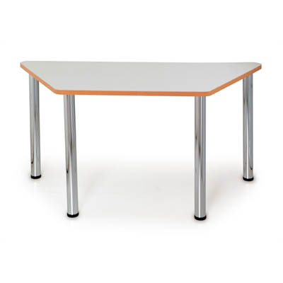 Image for QUORUM GEOMETRY MEETING TABLE TRAPEZOID 1500 X 750MM from Barkers Rubber Stamps & Office Products Depot