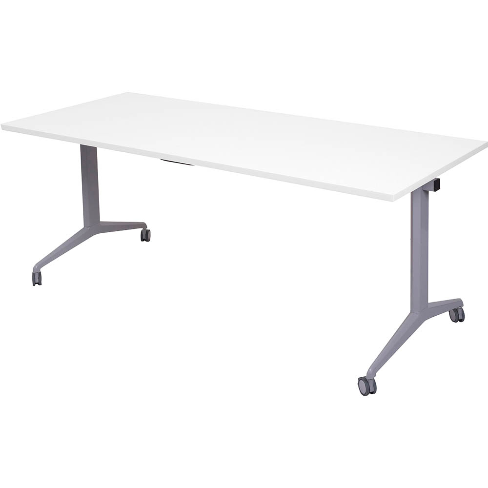 Image for RAPIDLINE FLIP TOP TABLE 1800 X 750MM NATURAL WHITE from Office Products Depot Gold Coast