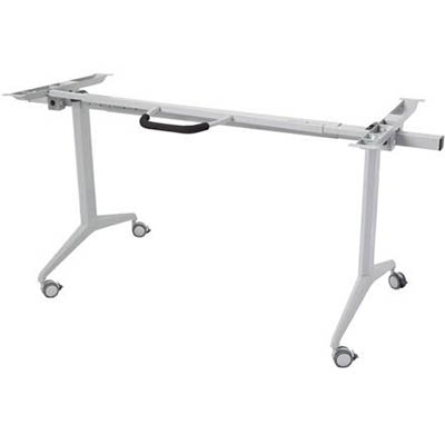 Image for RAPIDLINE FLIP TOP TABLE BASE MECHANISM 1800 X 900MM PRECIOUS SILVER from Margaret River Office Products Depot