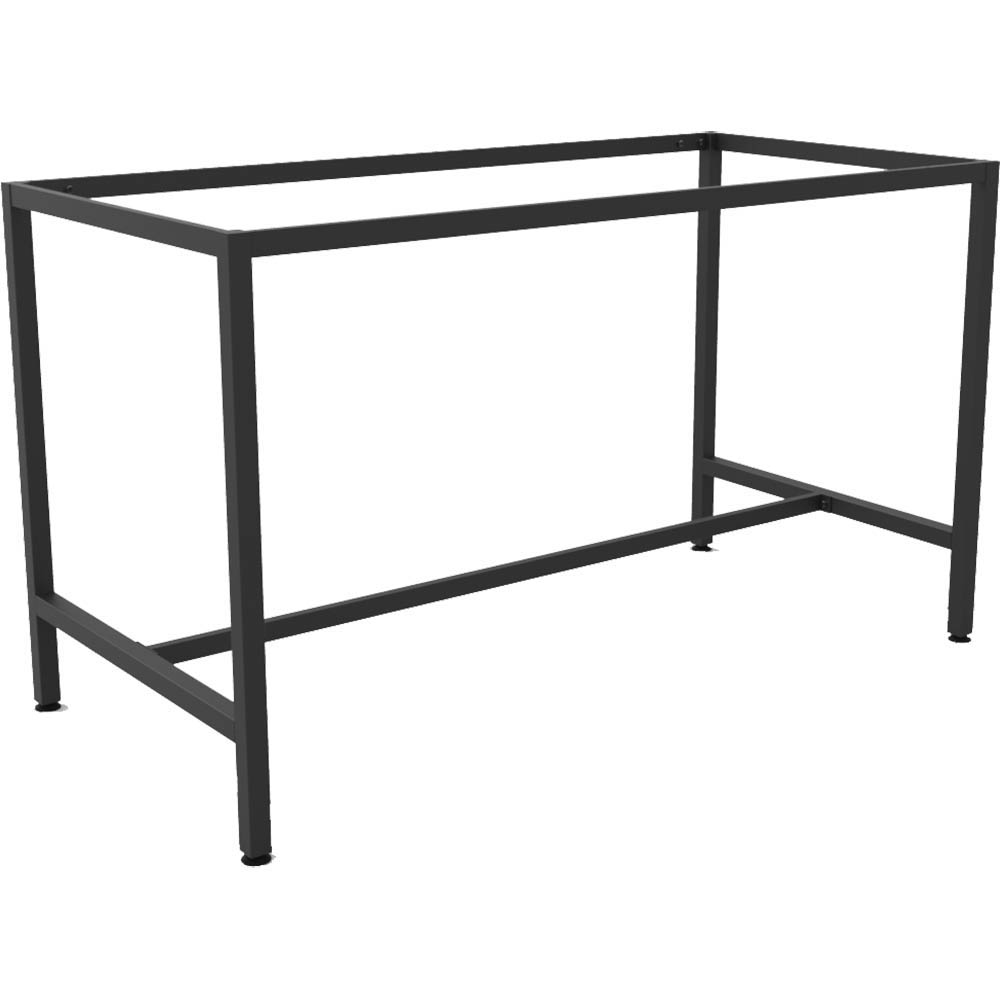 Image for RAPIDLINE HIGH BAR TABLE FRAME 1800 X 900 X 1050MM BLACK from Margaret River Office Products Depot