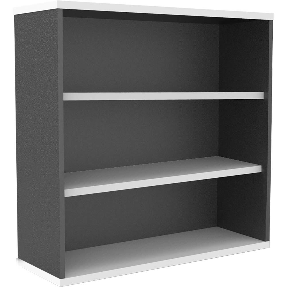 Image for RAPID WORKER BOOKCASE 3 SHELF 900 X 315 X 900MM WHITE/IRONSTONE from MOE Office Products Depot Mackay & Whitsundays