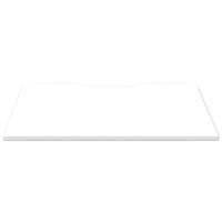 rapidline screen scalloped desk top 1200 x 750 natural white