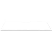 rapidline screen scalloped desk top 1800 x 750 natural white