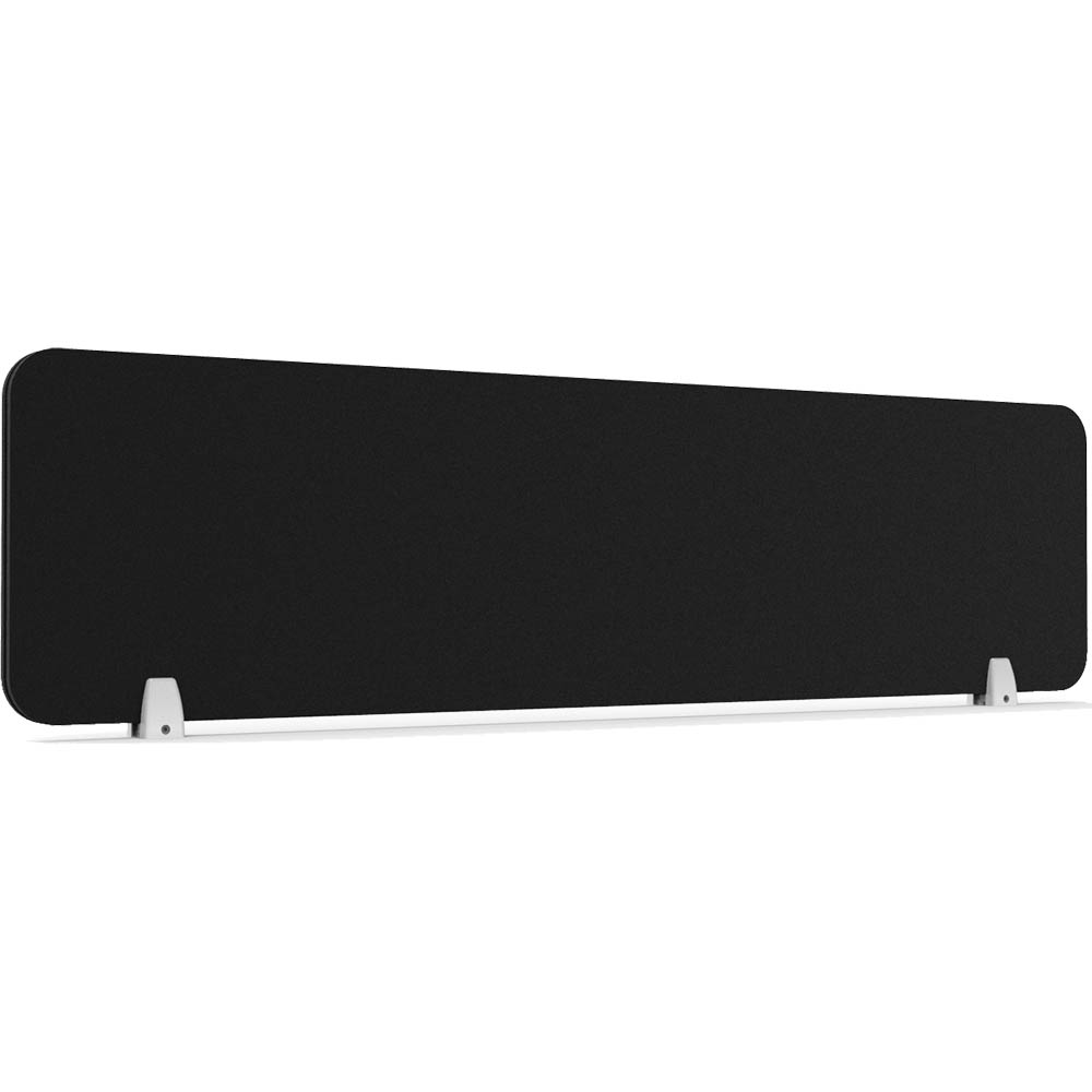Image for RAPIDLINE ECO PANEL DESK MOUNTED SCREEN 1490 X 384MM BLACK from Office Products Depot