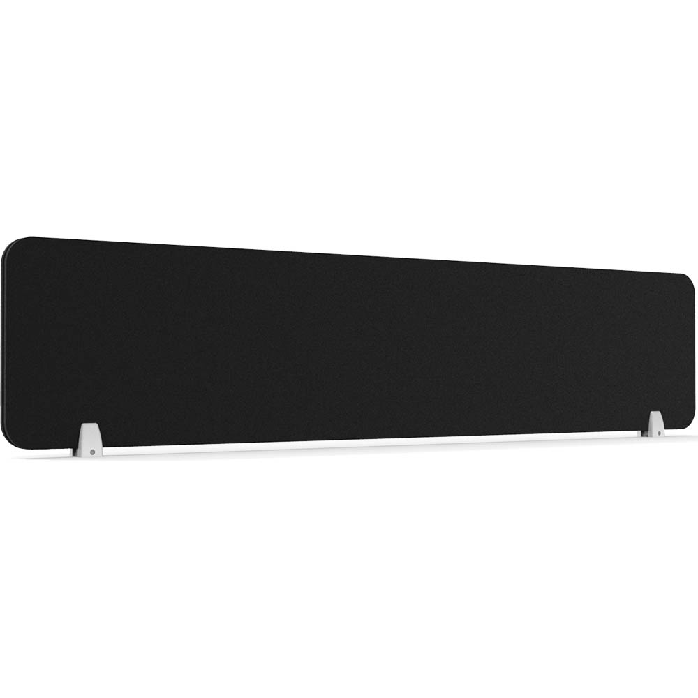 Image for RAPIDLINE ECO PANEL DESK MOUNTED SCREEN 1790 X 384MM BLACK from Office Products Depot Gold Coast