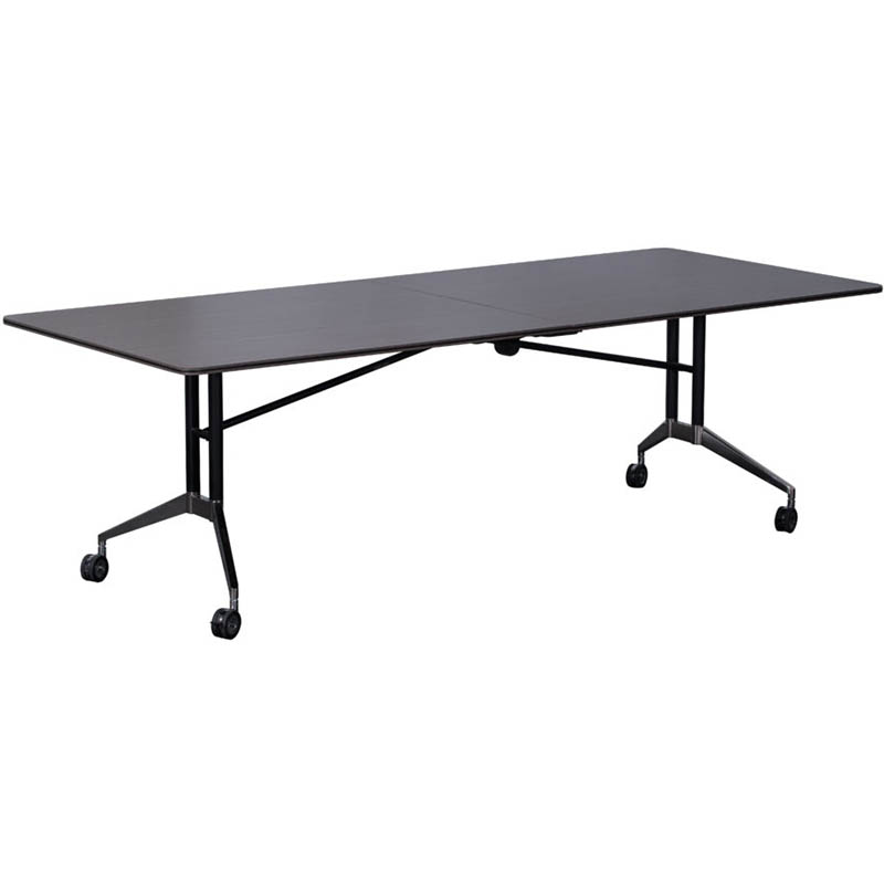 Image for RAPID EDGE FOLDING TABLE 2400 X 1000 X 743MM DRIFTWOOD from Margaret River Office Products Depot