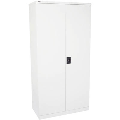 Image for RAPIDLINE GO SWING DOOR CUPBOARD 3 SHELVES 910 X 450 X 1830MM SILVER GREY from Office Products Depot Gold Coast