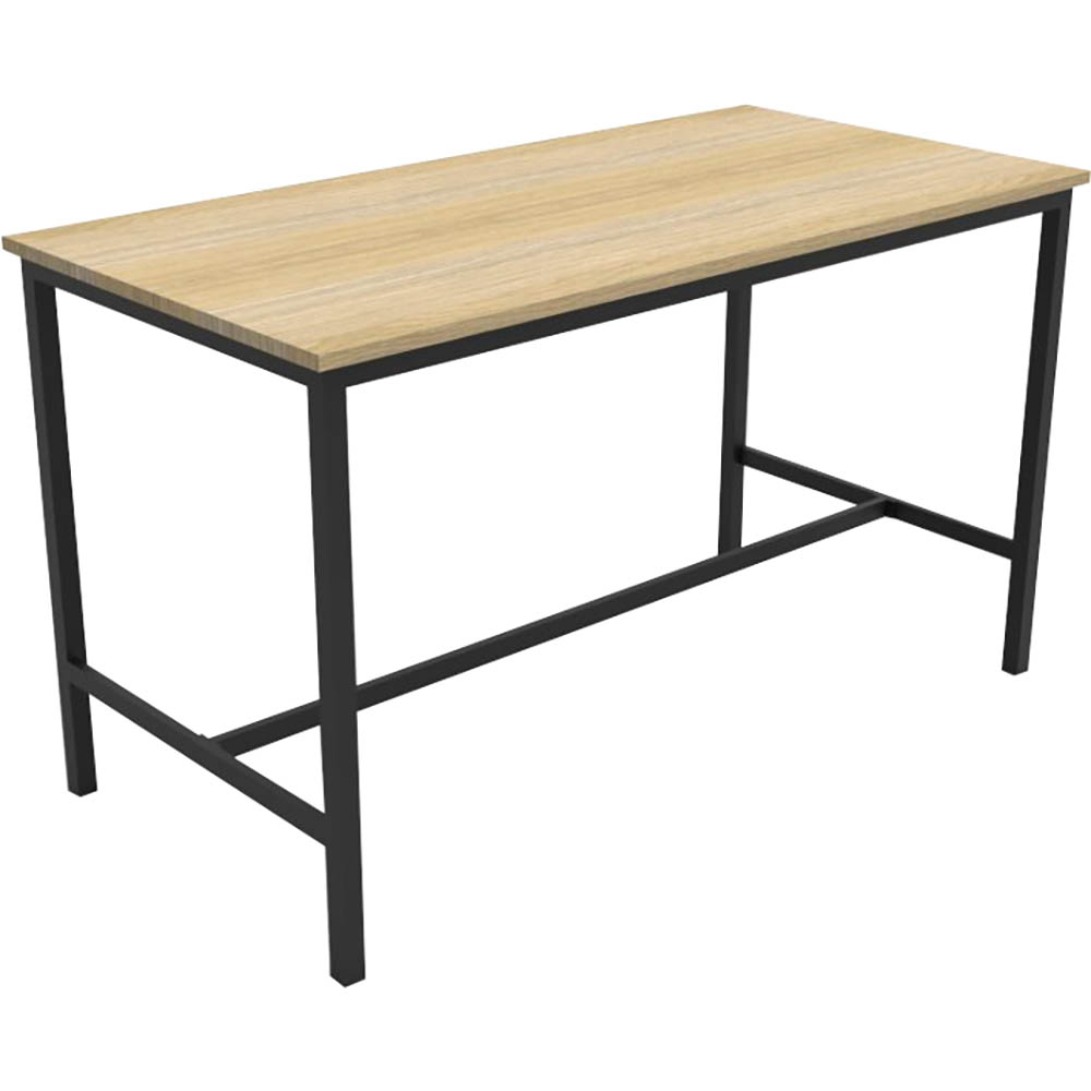 Image for RAPIDLINE HIGH BAR TABLE 1800 X 900 X 1050MM NATURAL OAK from Office Products Depot