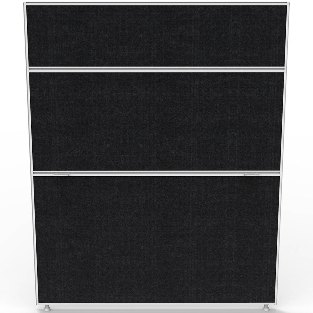 Image for RAPIDLINE SHUSH30 SCREEN 1500H X 1200W MM BLACK from Office Products Depot