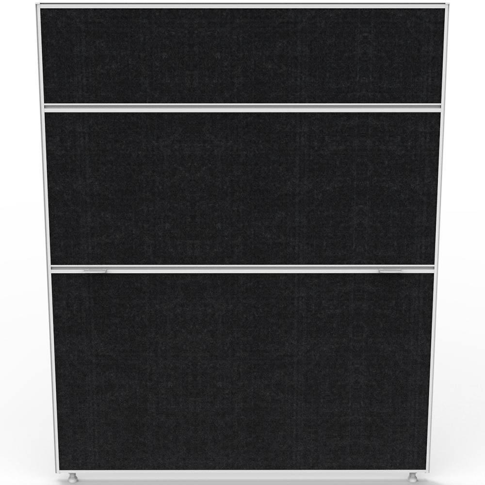 Image for RAPIDLINE SHUSH30 SCREEN 1200H X 1500W MM BLACK from Office Products Depot