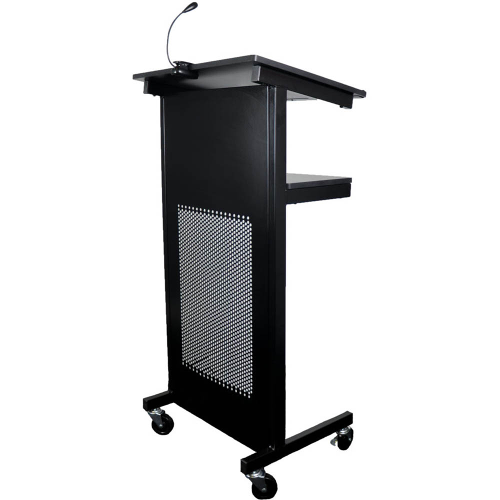 Image for RAPIDLINE HEAVY DUTY LECTERN BLACK from Barkers Rubber Stamps & Office Products Depot