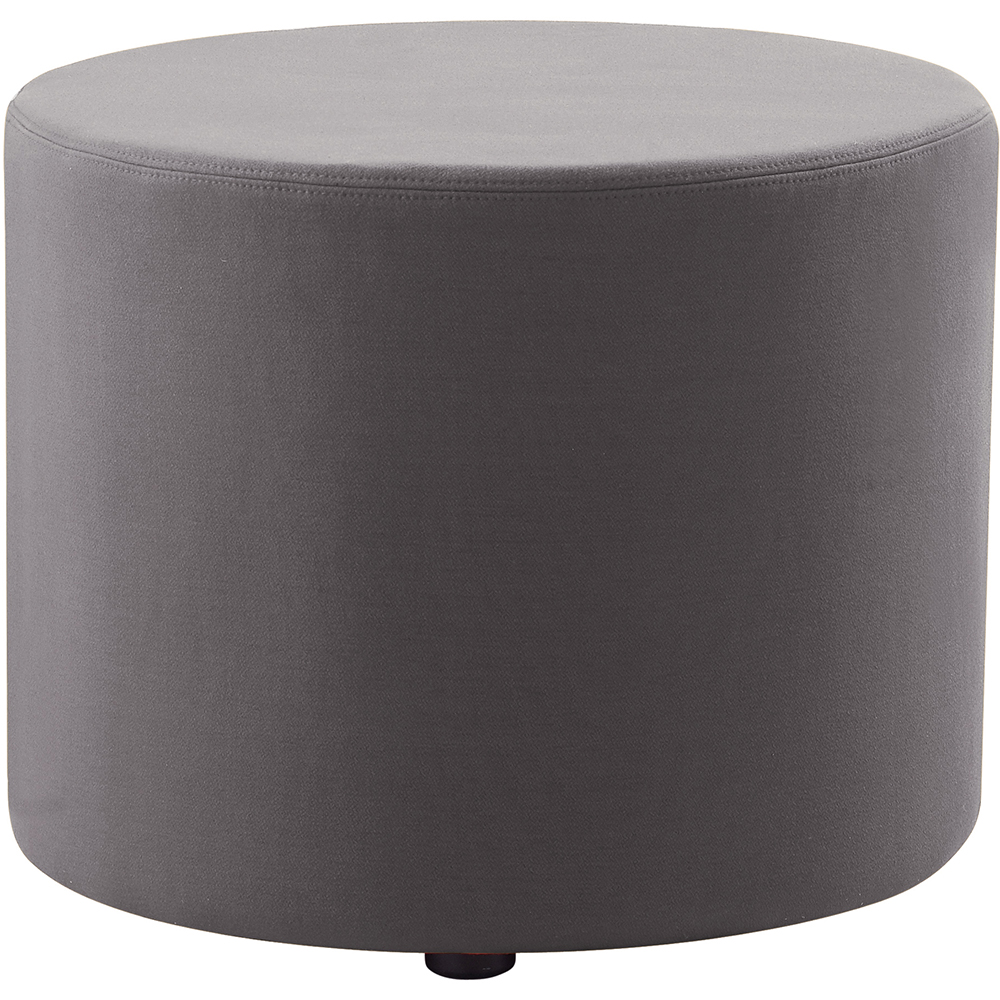 Image for RAPIDLINE MARS ROUND OTTOMAN CHARCOAL from Tristate Office Products Depot