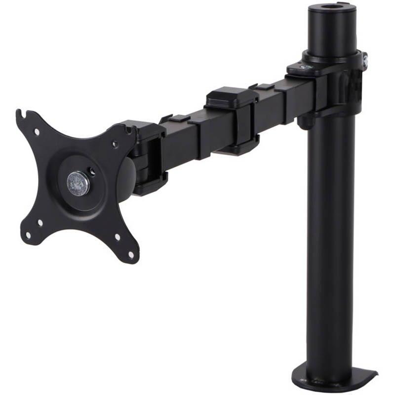 Image for RAPIDLINE REVOLVE SINGLE SCREEN MONITOR ARM BLACK from Margaret River Office Products Depot