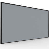 rapidline shush30 screen 900h x 1800w mm grey