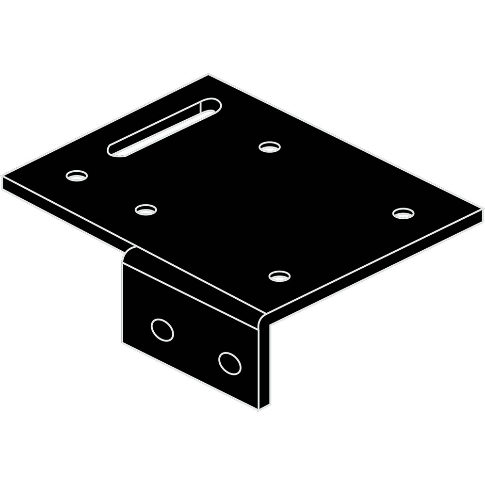 Image for RAPIDLINE SHUSH30 SCREEN SINGLE SIDE BRACKET BLACK PACK 2 from Office Products Depot