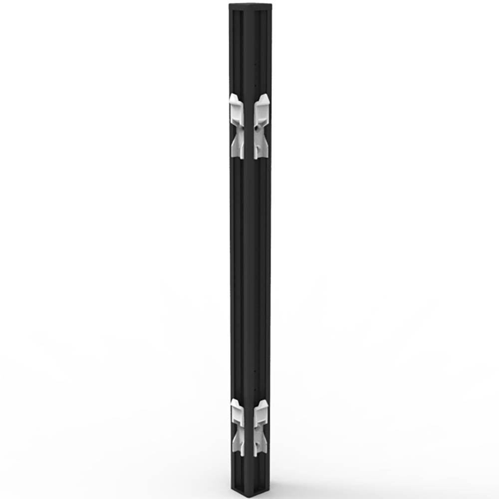Image for RAPIDLINE SHUSH30 SCREEN DESK MOUNT JOINING POLE 495MM BLACK from MOE Office Products Depot Mackay & Whitsundays