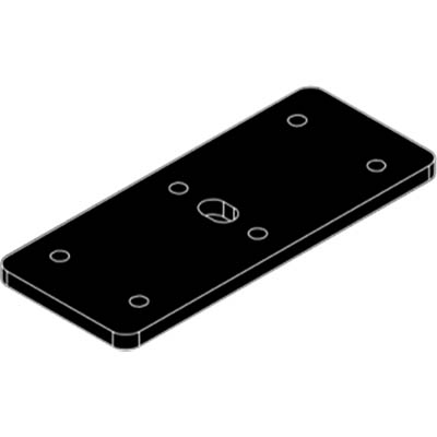 Image for RAPIDLINE SHUSH30 SCREEN PLATE T SHAPE BLACK from MOE Office Products Depot Mackay & Whitsundays