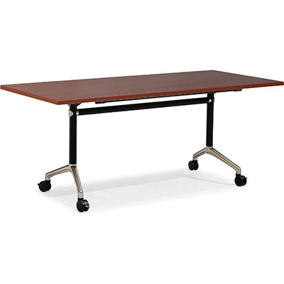 Image for RAPIDLINE TYPHOON FLIP TOP TABLE 1500 X 750 X 750MM CHERRY from Total Supplies Pty Ltd