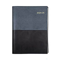 collins vanessa fy145.v99 financial year diary day to page a4 black