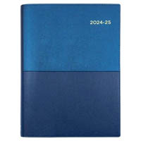 collins vanessa fy185.v59 financial year diary day to page a5 blue