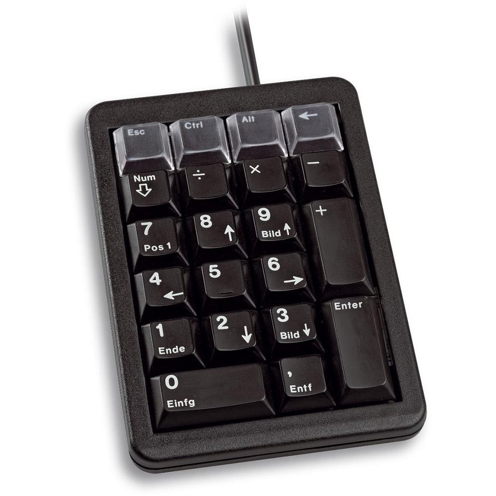 Image for CHERRY G84-4700 21 KEY NUMERIC PAD USB BLACK from OFFICEPLANET OFFICE PRODUCTS DEPOT