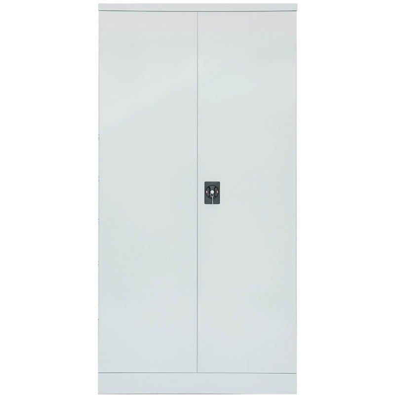 Image for INITIATIVE STATIONERY CUPBOARD 4 SHELVES 2000 X 910 X 450MM SILVER GREY from Albany Office Products Depot