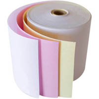 goodson carbonless paper roll 3-ply 76 x 76 x 12mm box 48