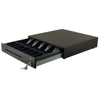 Image for POSIFLEX CR-3100 CASH DRAWER BLACK from MOE Office Products Depot Mackay & Whitsundays