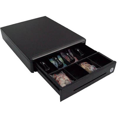 Image for SAM4S DRE44 SMALL CASH DRAWER BLACK from Ross Office Supplies Office Products Depot