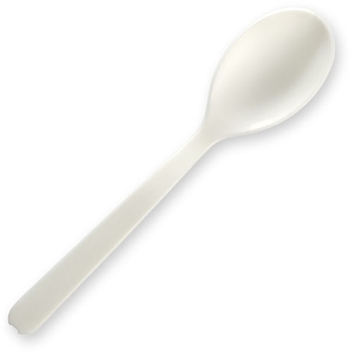 Image for BIOPAK PLA TEA SPOON 100MM WHITE PACK 100 from MOE Office Products Depot Mackay & Whitsundays
