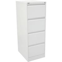 go steel filing cabinet 4 drawers 460 x 620 x 1321mm white china