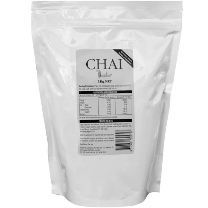 Image for VITTORIA CHAI BY CHOCOCHINO 1KG from Ross Office Supplies Office Products Depot