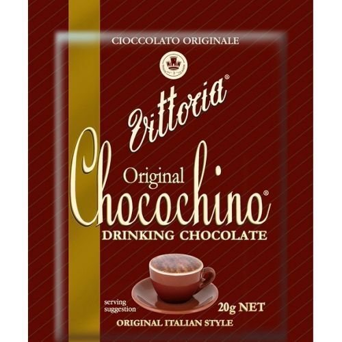 Image for VITTORIA CHOCOCHINO ORIGINAL DRINKING CHOCOLATE SACHETS 20G PACK 100 from Total Supplies Pty Ltd