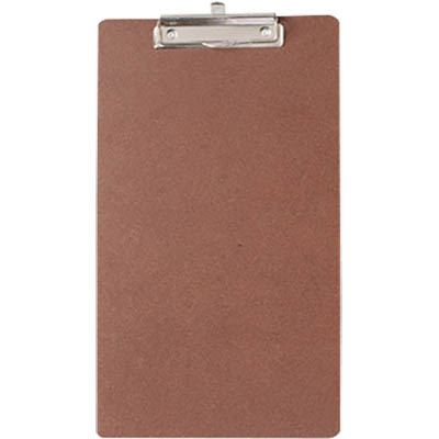 Image for GNS CLIPBOARD MASONITE WIRE CLIP FOOLSCAP from Ross Office Supplies Office Products Depot