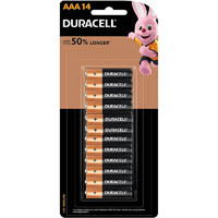 duracell coppertop alkaline aaa battery pack 14