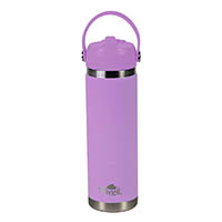 spencil insulated water bottle bpa free 650ml lilac