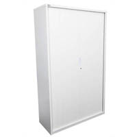 go steel tambour door cabinet no shelves 1981 x 1200 x 473mm white china