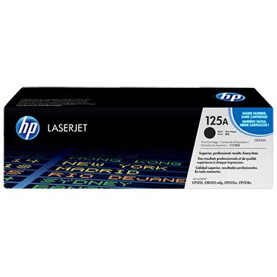 Image for HP 125A CB540A TONER CARTRIDGE BLACK from O'Donnells Office Products Depot