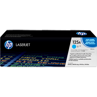 Image for HP 125A CB541A TONER CARTRIDGE CYAN from Total Supplies Pty Ltd